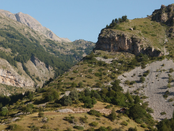 Vue sur la vallée du Var