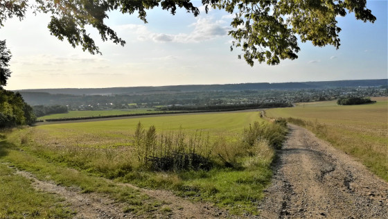 Vue sur la vallée e Louviers