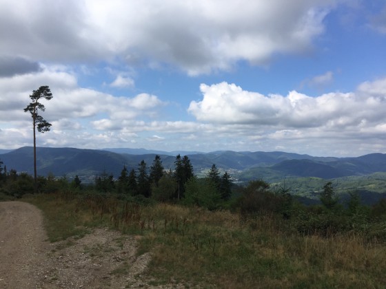 Vue sur la vallée