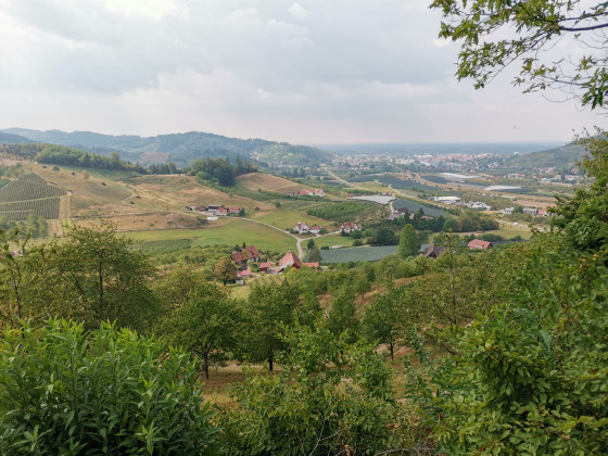 Vue sur la vall&eacute;e