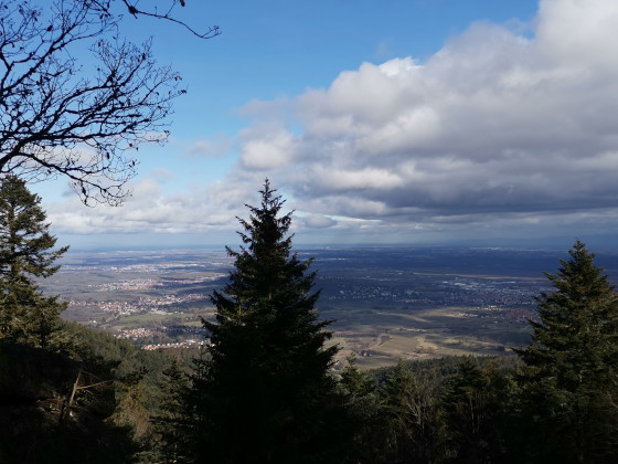 Vue sur la vallée