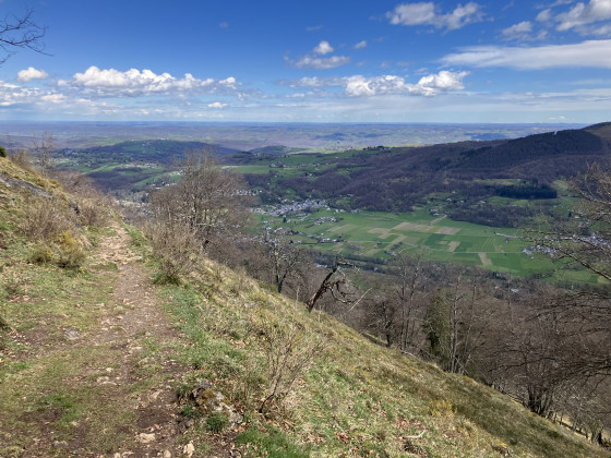 Vue sur la vallée