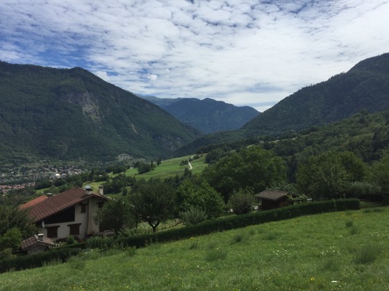 Vue sur la vallée