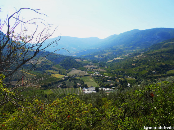 Vue sur la vallée