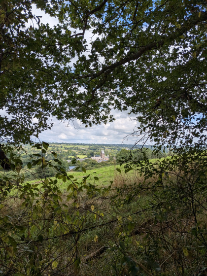 Vue sur la vall&eacute;e