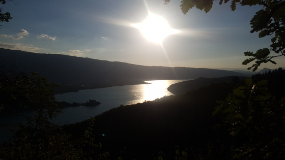 Vue sur lac