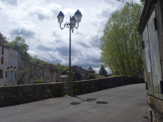 Vue sur le 2ème pont à Lunas