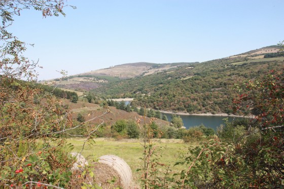 vue sur le barrage
