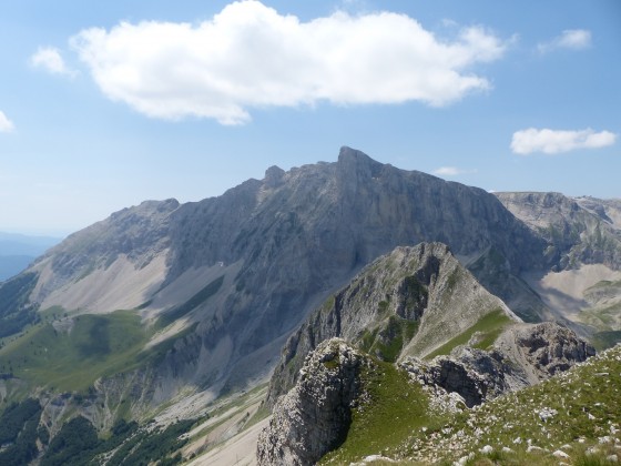 Vue sur le Pic de Bure