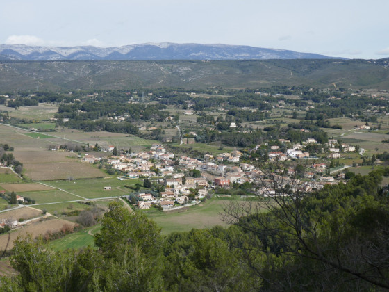 Vue sur le Brulat depuis le chemin de ronde