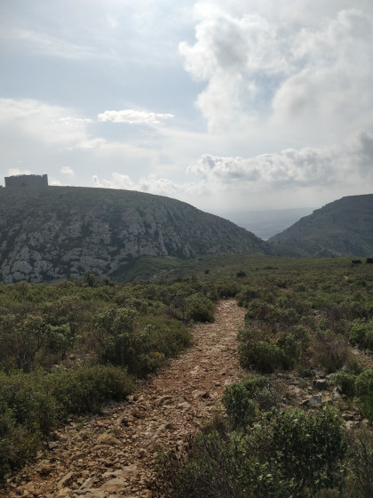 Vue sur le chateau