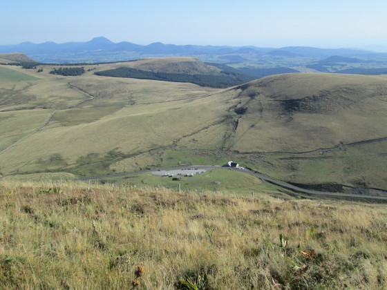 Vue sur le col