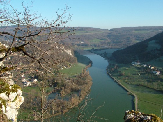 Vue sur le Doubs