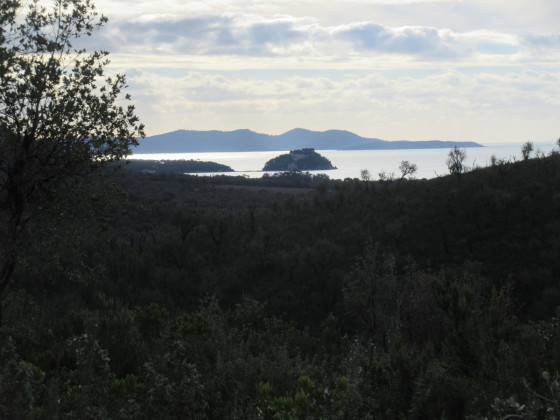 Vue sur le fort de Brégançon