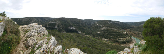 Vue sur le Gardon