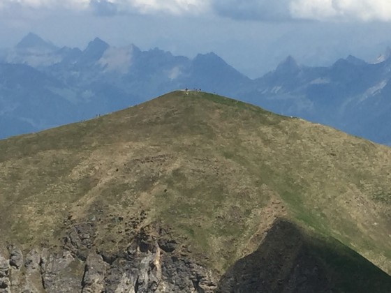 Vue sur le Gramont côté nord
