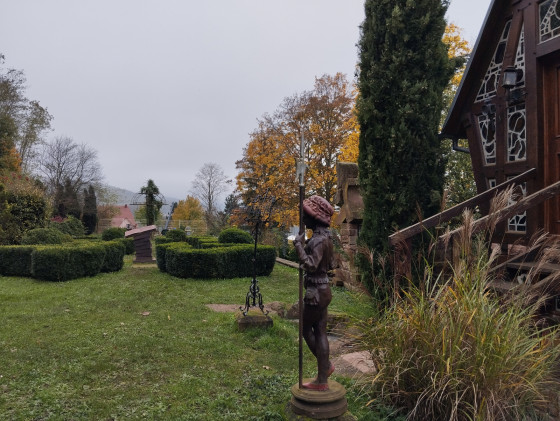 Vue sur Le jardin folâtre