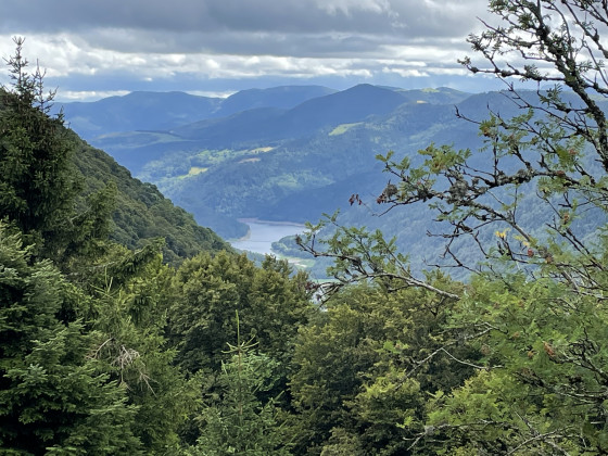Vue sur le lac de Kruth