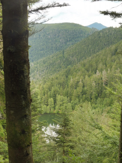 Vue sur le Lac de la Maix