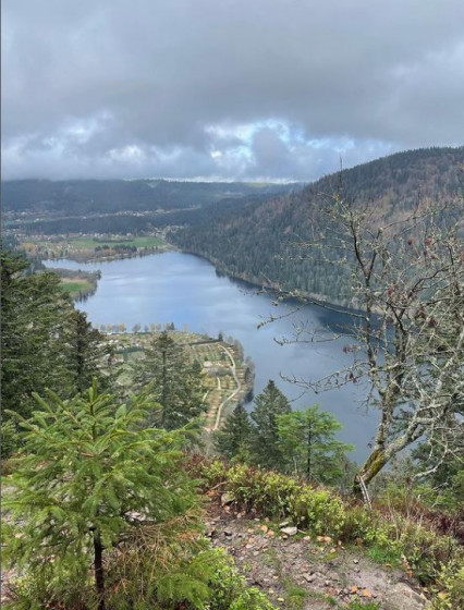 Vue sur le lac de Longemer