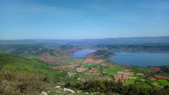 Vue sur le lac depuis le Mont