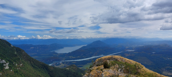 Vue sur le lac du Bourget