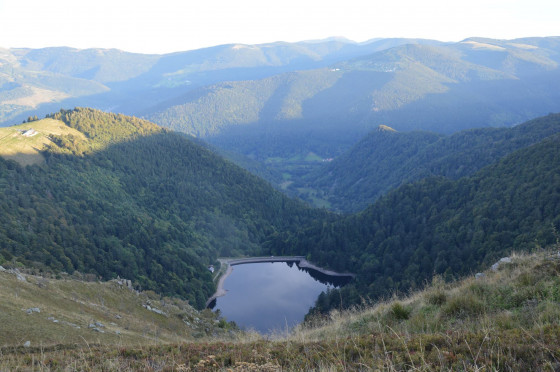 Vue sur le lac du Schiessrothried