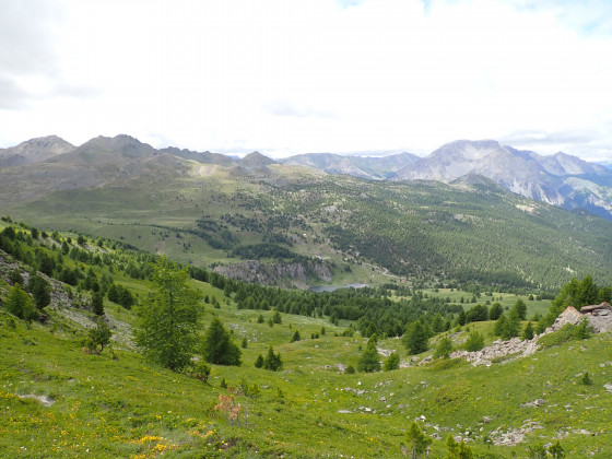Vue sur le Lac Noir/lago Nero