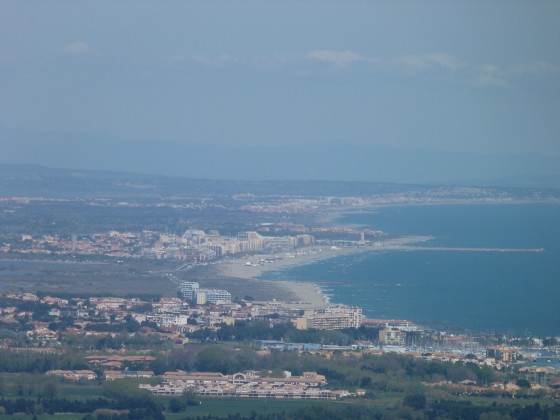 Vue sur le littoral
