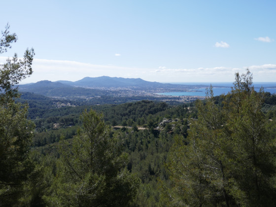 Vue sur le massif de Janas