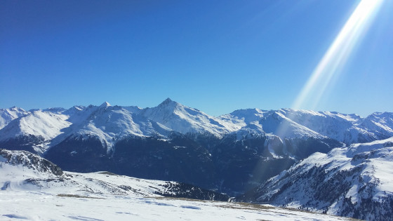 Vue sur le Massif du Mont Cenis