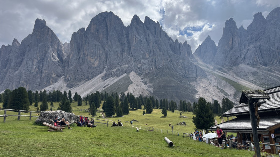 Vue sur le massif