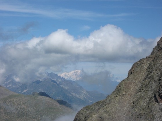 Vue sur le Mont-Blanc