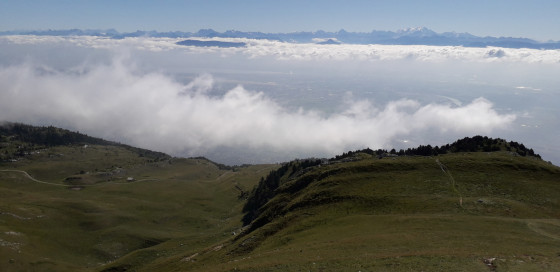 Vue sur le Mont Blanc