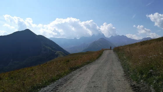 vue sur le mont Charvin