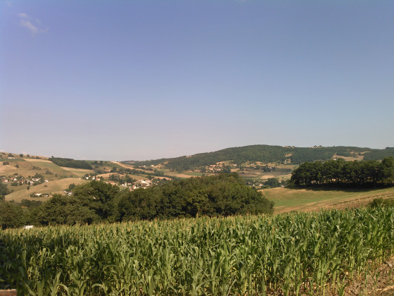 Vue sur le mont Morin