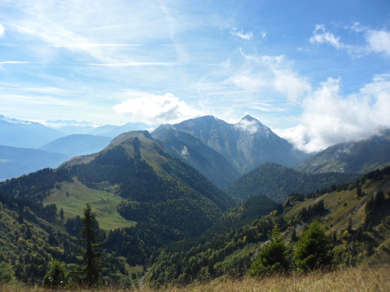 Vue sur le Mont P&eacute;cloz