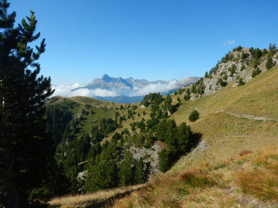 Vue sur le Pelvo d'Elva