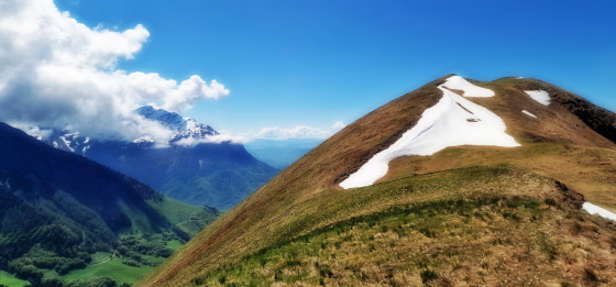 Vue sur le Pic Gazonné