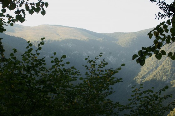 Vue sur le Prat d'Aürelh depuis le Chemin des gardes