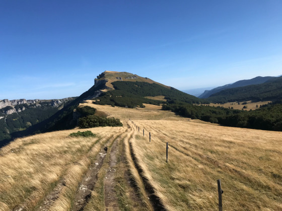 Vue sur le Roc de Toulau