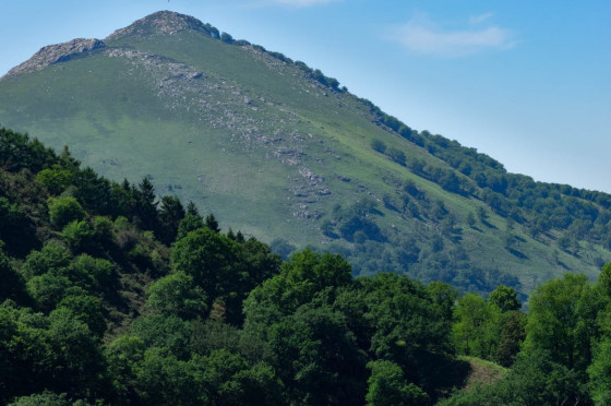 Vue sur le sommet