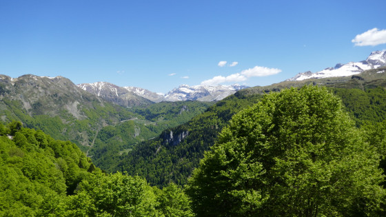 Vue sur le Somport