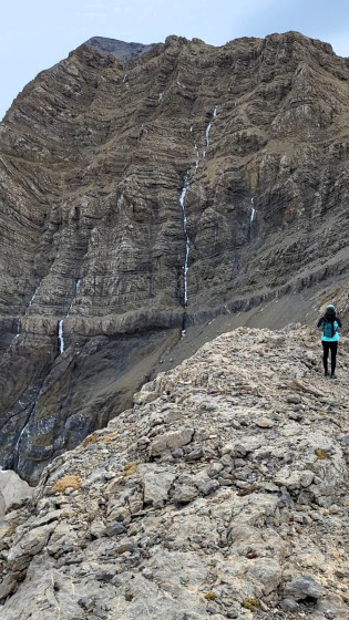 Vue sur le Taillon depuis le Gabiétous Occidental