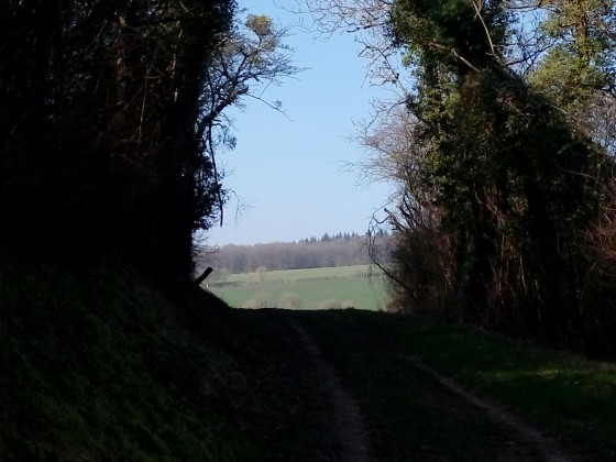 Vue sur le Val Aubry depuis la randonnée