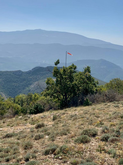 Vue sur le Ventoux