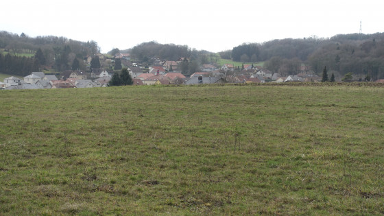 Vue sur le village de Dorans