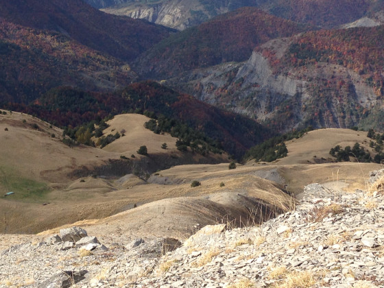 vue sur les abreuvoirs de Sauvegréous