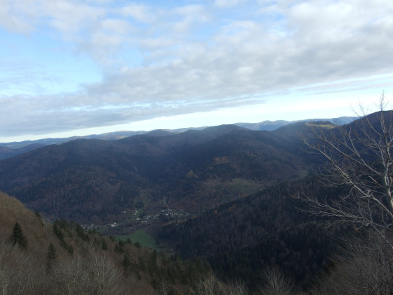 Vue sur les Ballons des Vosges