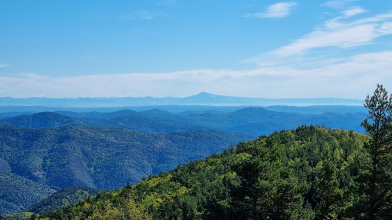 Vue sur les Cévennes